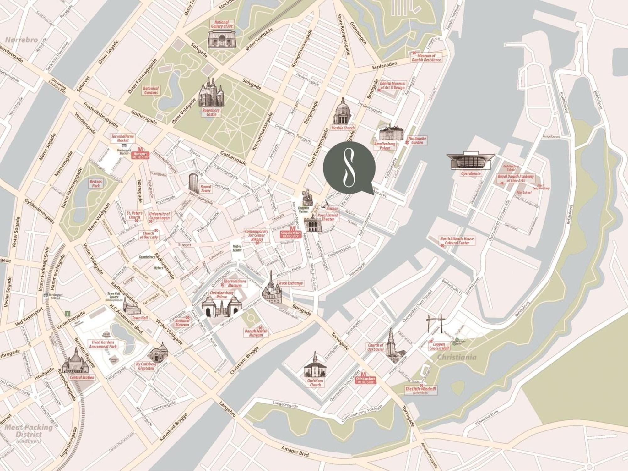 Sanders Square - Spacious Six-Bedroom Apartment Near Amalienborg コペンハーゲン エクステリア 写真